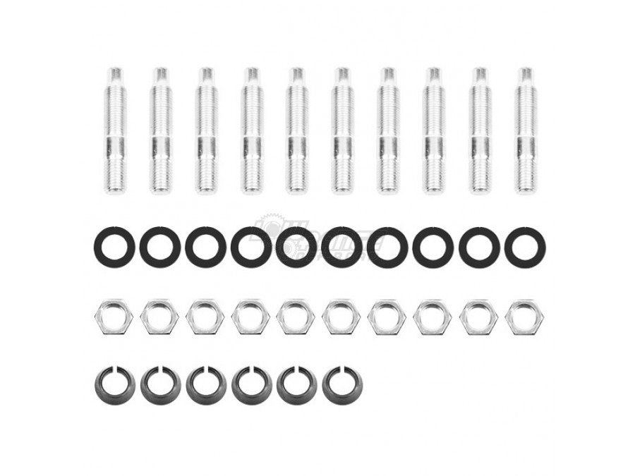Trail Gear Super Metal Knuckle Stud Hardware Kit for 1 Side of 6 Stud Knuckle