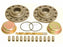 4340 Chromoly Drive Flange Set for Toyota Solid Front Axles