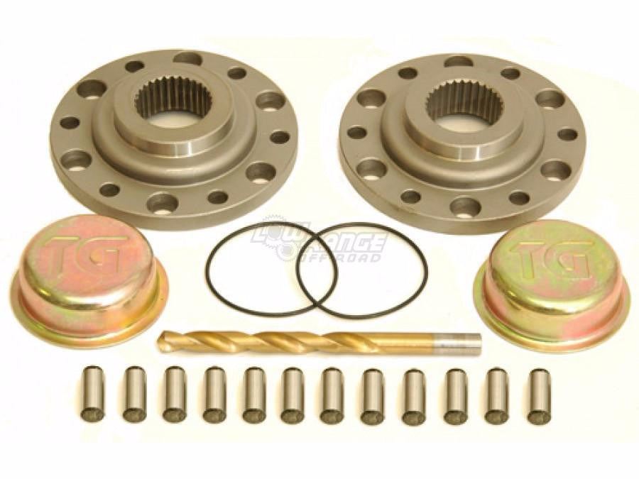 4340 Chromoly Drive Flange Set for Toyota Solid Front Axles