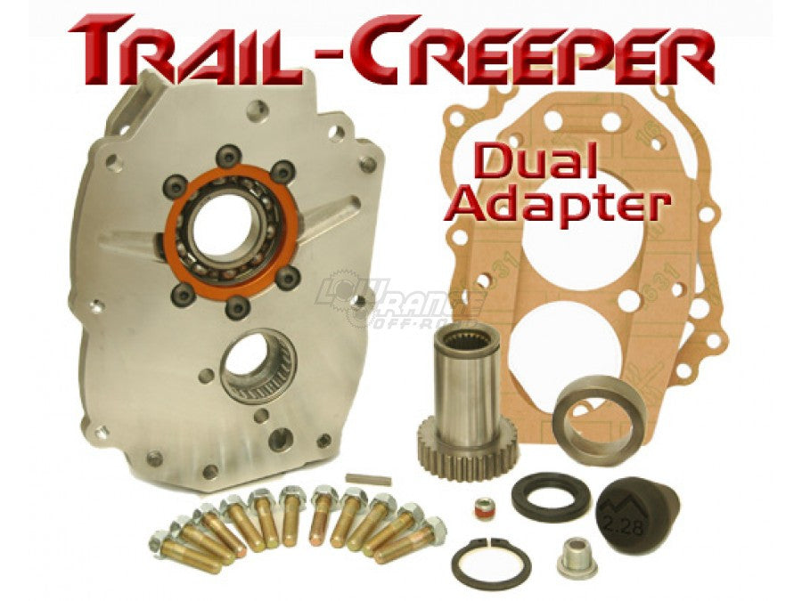Dual Transfer Case Adapter 21 and 23  Spline