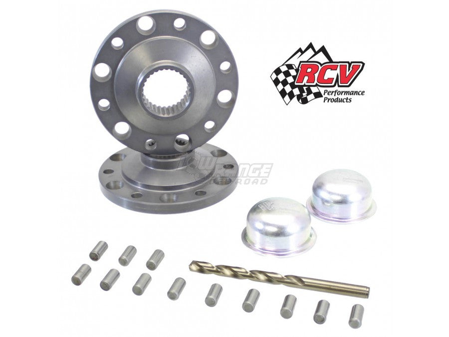 4340 Chromoly Drive Flange Set for Toyota Solid Front Axles